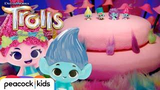 The New Trolls Movie Trailer... But With TOYS Trolls Band Together Toy Recreation