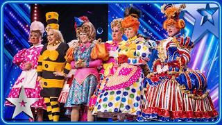 ITS RAINING DAMES in this hilarious audition  Unforgettable Audition  Britains Got Talent