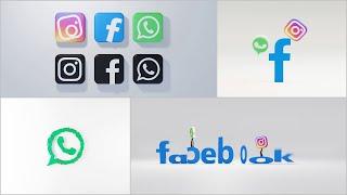 Logo Intro Compilation - Facebook WhatsApp & Instagram