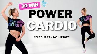 30 MIN CARDIO HIIT WORKOUTALL STANDINGFull BodyNo EquipmentNo Repeats