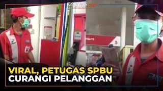 Petugas SPBU di Bintaro Curang Kurangi Jumlah Liter BBM Pelanggan