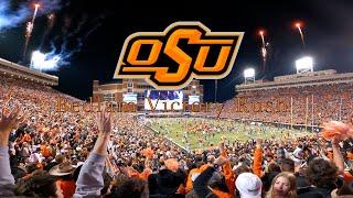 Oklahoma State Rushes Field to Alma Mater - Bedlam 2021