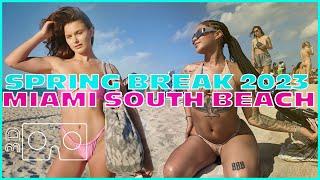 Spring Break 2023  Miami South Beach  Ocean Drive Walk March 17th  VR 180 3D Preview