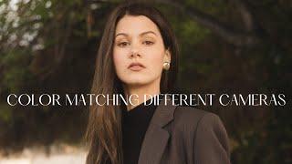 Color Matching Different Cameras