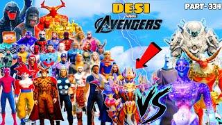 DESI Avengers Finally Beats LEGENDARY GOD and ENDED BIGGEST WAR in GTA 5  #334