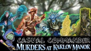 MIRKO  MORSKA  KAUST  NELLY   Murders at Karlov Manor EDH  Casual Commander