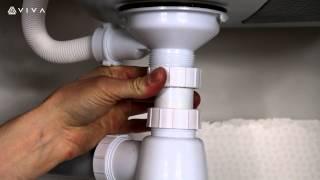 How to Install or Replace a Universal Telescopic Bottle Trap for a Bathroom Basin or Kitchen Sink