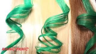 Cómo usar un tinte verde fantasía en cabellos de diferentes bases Manic Panic Venus Envy