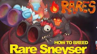 How to Breed Rare Sneyser TESTED  My Singing Monsters