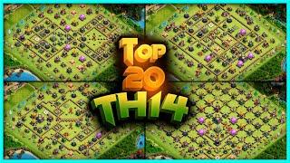 New BEST TH14 BASE WARTROPHY Base Link 2022 Top20 in Clash of Clans - Town Hall 14 War Base