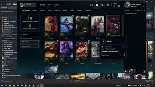 League of Legends Introduction Video of my Account