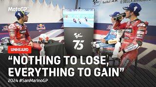 The Top 3 react and analyse their strategies   2024 #SanMarinoGP UNHEARD