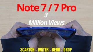 Redmi Note 7 Pro Bend Test  Redmi Note 7 Durability Test 