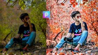 Picsart Background Colour Change  Picsart Moody Orange Editing