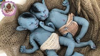 *AMAZING* SILICONE BABY BOX OPENING AVATAR BABY TWINS CUTENESS OVERLOAD