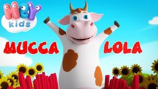 La Mucca Lola  Cartoni animati e canzoni per bambini - HeyKids Italiano