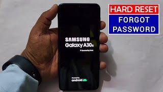 Samsung A30A30s Hard ResetForgotten PasswordFactory Reset 