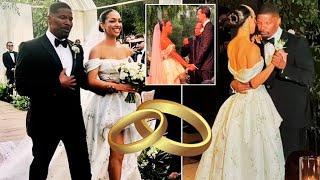 Jamie Foxx Walks Daughter Corrine Down the Aisle in Lavish Wedding Over a Year After Hospitalization