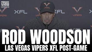 Rod Woodson Reacts to Losing Head Coaching Debut in XFL vs. Arlington Renegades  XFL Post-Game