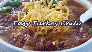 EASY TURKEY CHILI