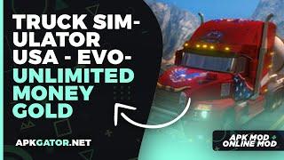 Truck Simulator USA Mod APK  *Unlimited Money and Gold*