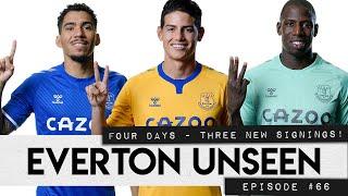 JAMES RODRIGUEZ ALLAN AND ABDOULAYE DOUCOURÉ SETTLE IN  EVERTON UNSEEN #66