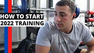 HOW TO START - The Beginning  2022 Training Goals  Weights & Running  001