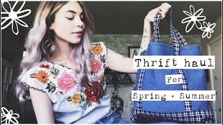 Thrift Haul for Spring + Summer