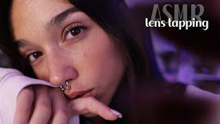 ASMR Tapping & Touching The Camera Lens NO TALKING