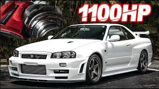 1100HP RB26 GTR Gettin’ Rowdy on the Street - Fastest Skyline R34 in the USA? 40PSI + 9500RPM