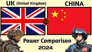 UK vs China military power comparison 2024  United Kingdom UK vs China military power 2024