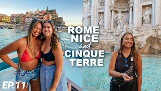 5 days in Rome Cinque Terre & Nice travel vlog  European Summer 2022  Contiki