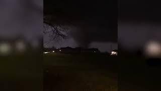 Tornado hit New Orleans St. Bernard Parish