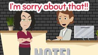 At the Hotel Conversation Hotel problems and solutions