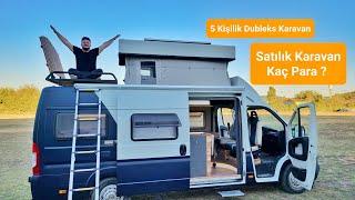 Satılık Karavan Tanıtımı 5 Kişilik Dubleks Karavan