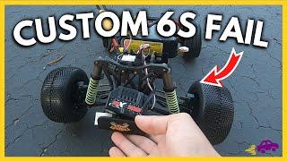 My CUSTOM 6s TRAXXAS RUSTLER First Run Was A Mess Part 3