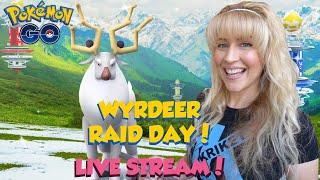 WYRDEER RAID DAY Pokémon GO LIVE