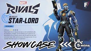 MARVEL RIVALS CLOSED ALPHA EXCLUSIVE CHARACTER SHOWCASE STAR-LORD