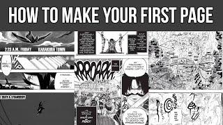 What NEEDS to Be In The FIRST PAGE Of Your Comic Manga Or Webtoon Story