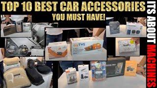 Top 10 Best CAR Accessories you MUST have  Useful CAR accessories  Must watch for every CAR owner