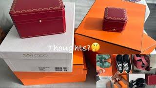 Speed review of my recent luxury purchases Hermes Cartier Jimmy Choo Dior