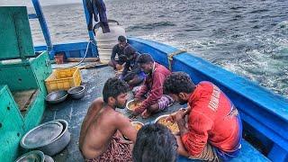 ஆழ்கடலில் செய்த வாவல் மீன் குழம்பு செமையான சுவைBlack Pomfret Fish Cooking in SeaS03-EP07