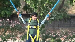 Bungy Ejection  Reverse Bungy Jumping in India  Human Sling Shot  Indiabungy