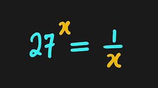 Simple Exponential Equation