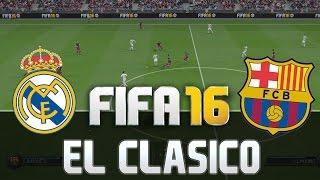 Win fifa 17 game FIFA 2016 Gameplay Latest update 2017 EL CLASICO