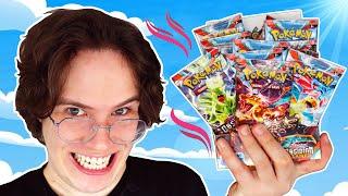 Opening a Pokemon OBSIDIAN FLAMES Booster Box