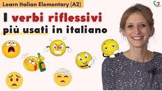 18. Learn Italian Elementary A2 I verbi riflessivi più usati in italiano