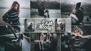 How to Edit Dark and Moody - Lightroom Mobile Presets DNG  Lightroom Mobile Tutorial