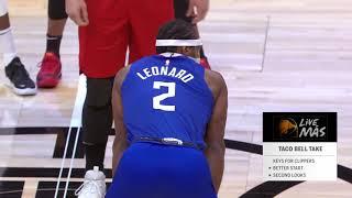 Kawhi Leonard Masked Three  Blazers vs Clippers  December 30 2020 21 NBA Season 720p