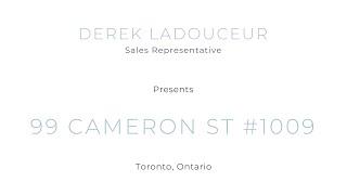 99 Cameron St 1009  Kensington-Chinatown  Toronto